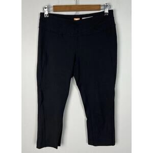 Lucy Powermax Hatha Collection Black Capri Size Medium Stretch Active Women’s